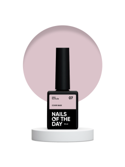 NAILSOFTHEDAY Cover Base NEW 07 – Subtelny Beż dla Naturalnego Efektu