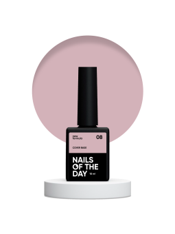 Cover Base NEW 08 NAILSOFTHEDAY - Pudrowy Róż | Idealny Manicure