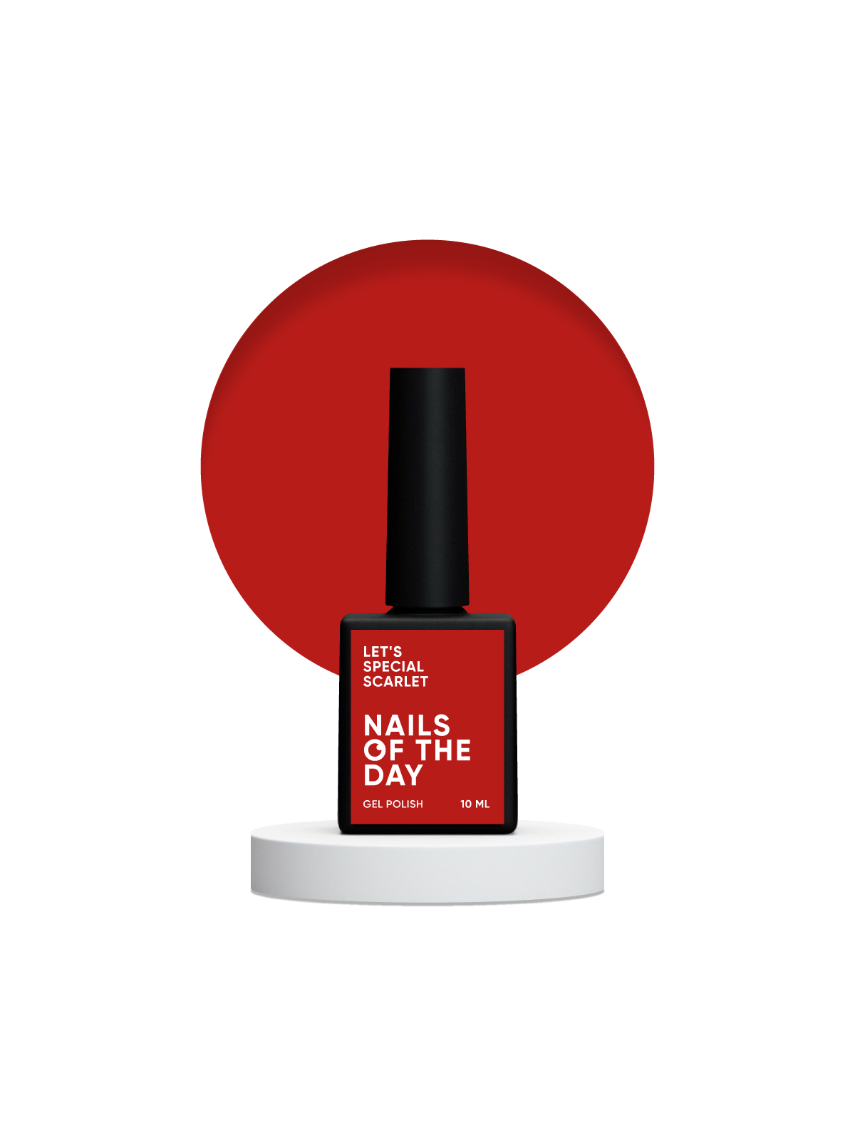 Let's Special Scarlett NAILSOFTHEDAY – Głęboki Czerwono-Bordowy Lakier Hybrydowy