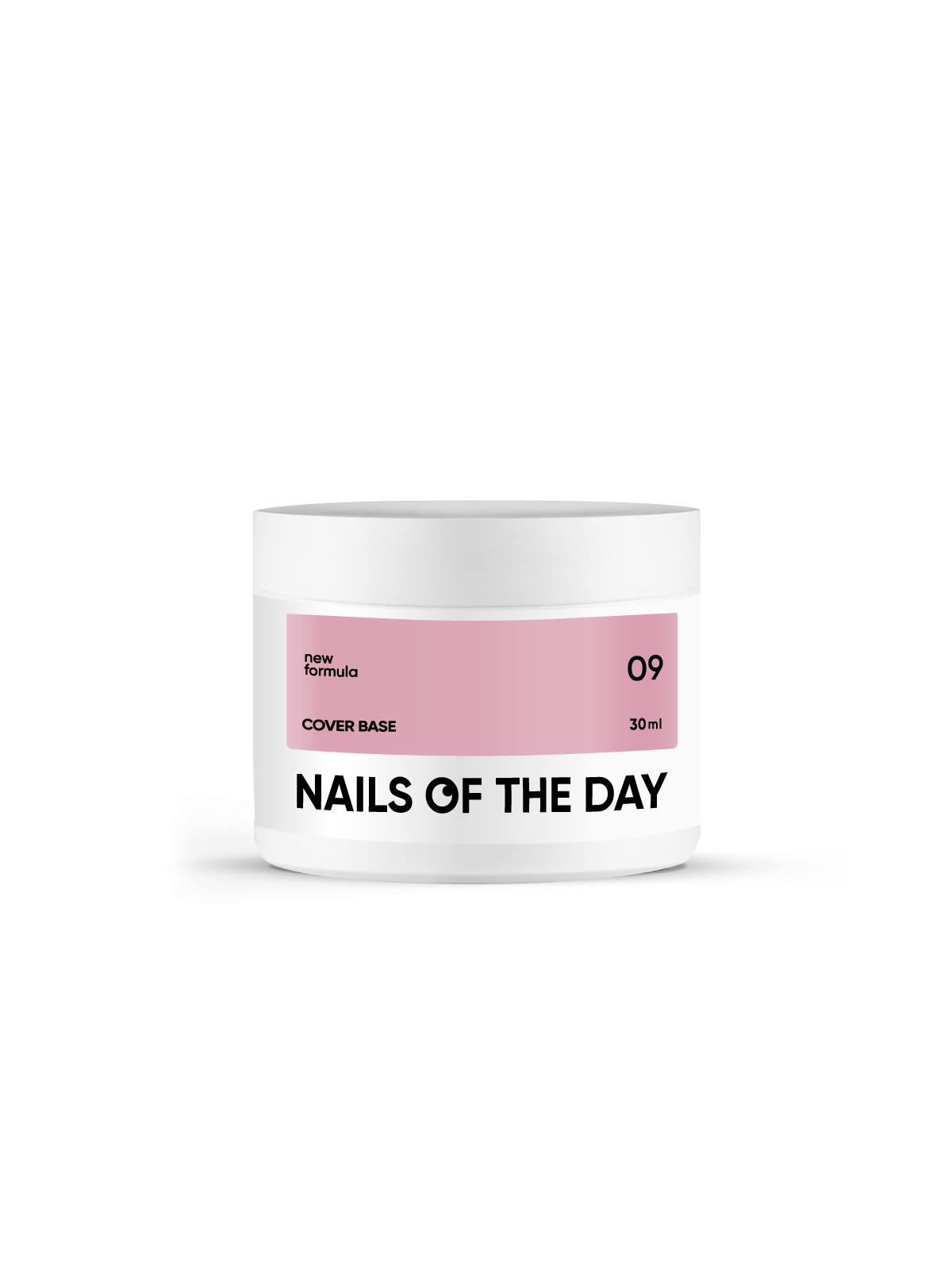 Cover Base NEW 09 Nailsoftheday – Różowa Baza Hybrydowa