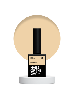 Cover Base NEW 10 Nailsoftheday – Beżowa Baza Kryjąca do Manicure