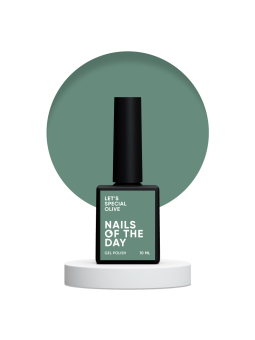 Let's Special Olive NAILSOFTHEDAY – Chłodny Oliwkowy Lakier Hybrydowy