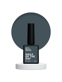 "Let's Special Sequoia NAILSOFTHEDAY (NOTD) – głęboki zielony lakier hybrydowy."