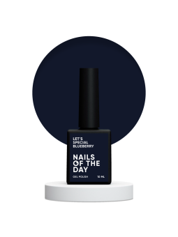 "Let's Special Blueberry NAILSOFTHEDAY (NOTD) – profesjonalny jagodowy lakier hybrydowy."