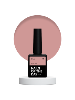 Cover Base NEW 16 Nailsoftheday – Subtelna Baza Hybrydowa w Różowym Beżu