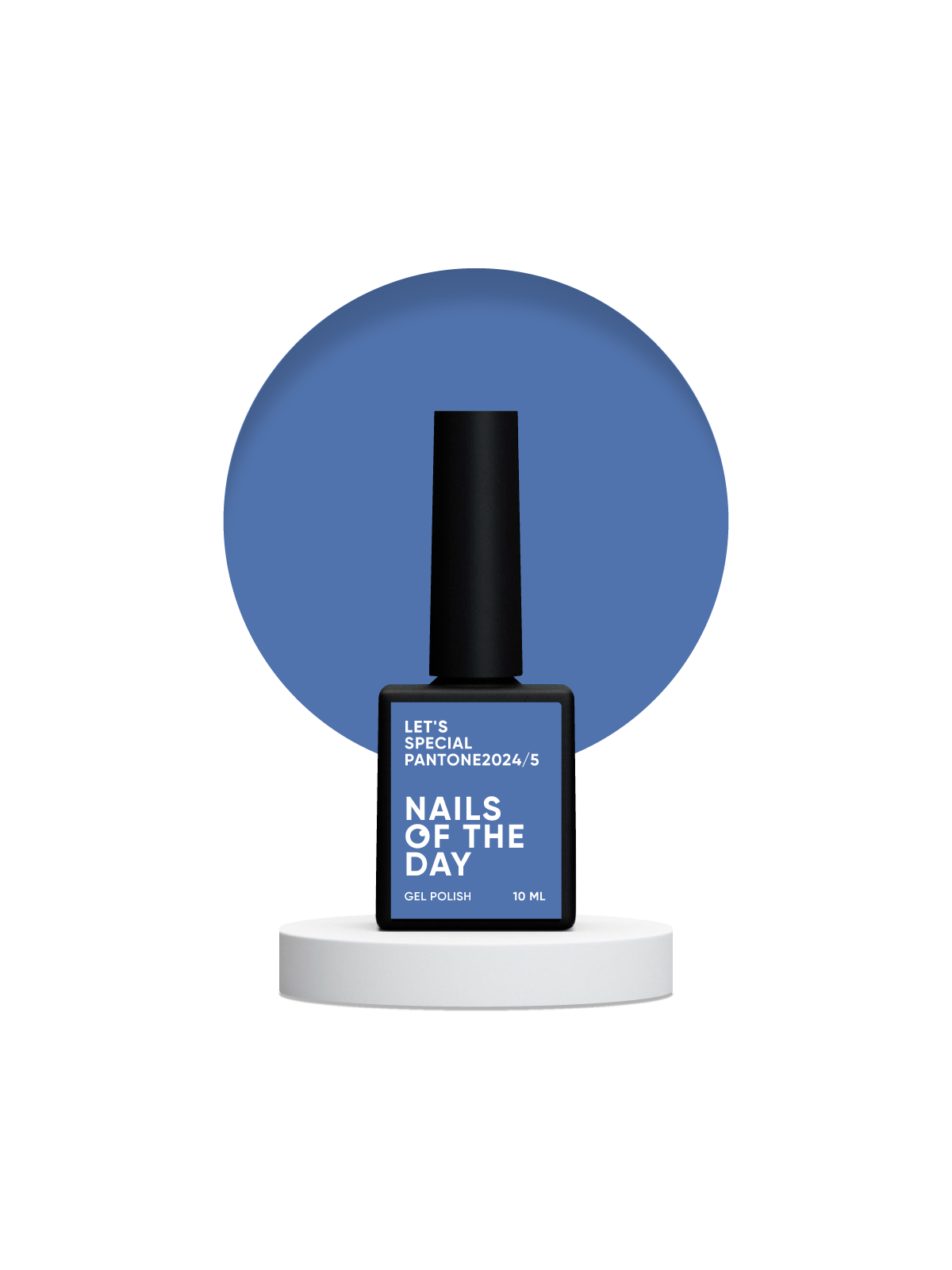 "Let's Special Pantone 2024/5 NAILSOFTHEDAY (NOTD) – profesjonalny lakier hybrydowy w jasnym błękicie wasilkowym."