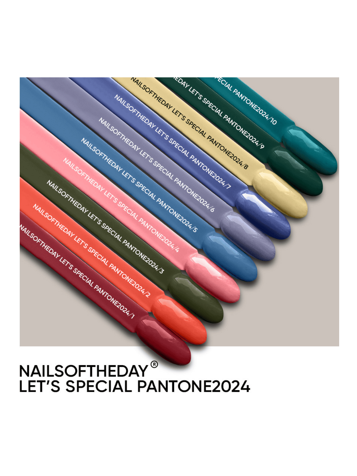 Let's Special Pantone 2024/10 NAILSOFTHEDAY (NOTD) – Profesjonalny Lakier Hybrydowy w Turkusowym Odcieniu