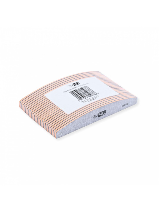 NAIL4U Pilnik BASIC NAKED Łódka 120/150 (25 szt.)