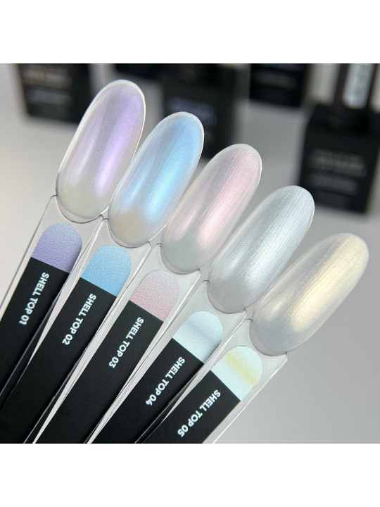 Shell Top 03 – perłowy, no wipe