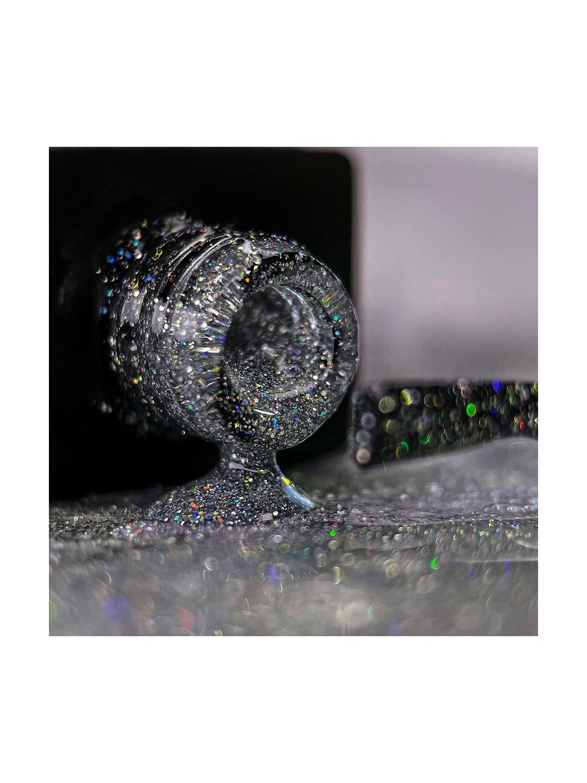 NAILSOFTHENIGHT Reflective Top Holographic – butelka z pędzelkiem, efekt odblaskowy