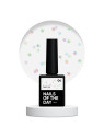 przezroczysty Party Top 04 NAILSOFTHEDAY z holograficznymi gwiazdkami