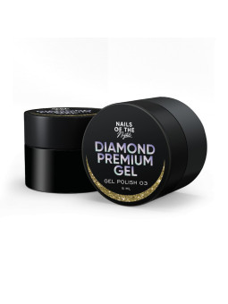 pojemnik z żelem/lakierem Diamond Premium Gel 03 od NAILSOFTHENIGHT