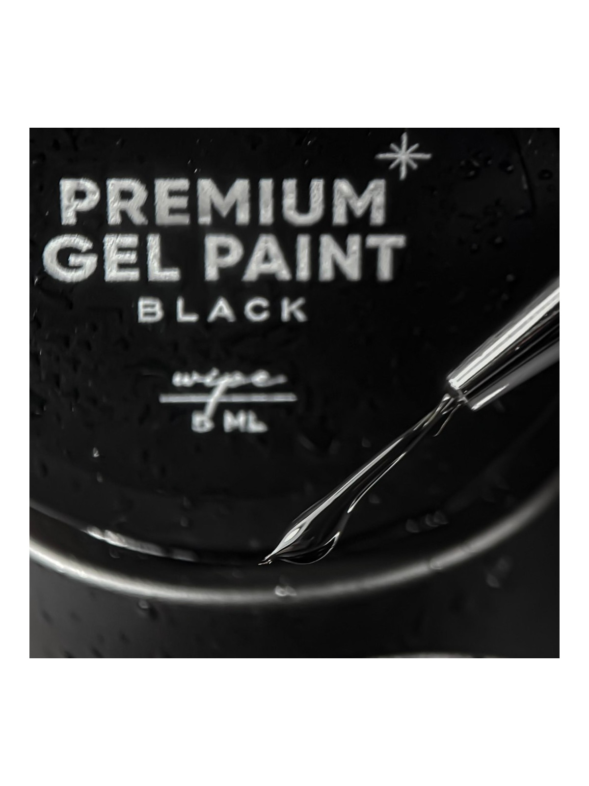 detal pędzelka w produkcie, kontrolowana ilość i precyzyjna aplikacja