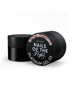 słoiczek żelu/lakieru do manicure w ujęciu katalogowym na neutralnym tle