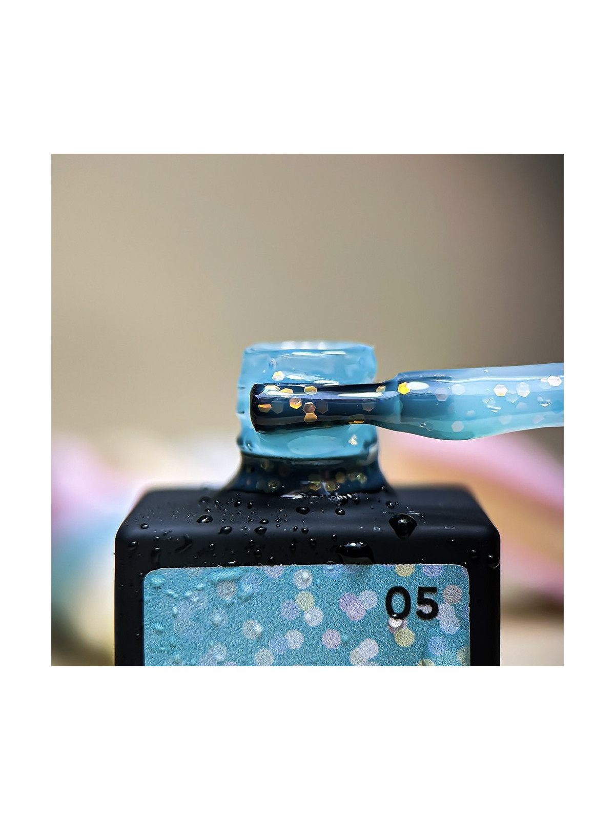 Party Base 05 NAILSOFTHENIGHT – neon niebieski, holo