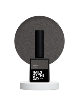 "Matte Top No Wipe NAILSOFTHEDAY – Profesjonalny Matowy Top Hybrydowy"