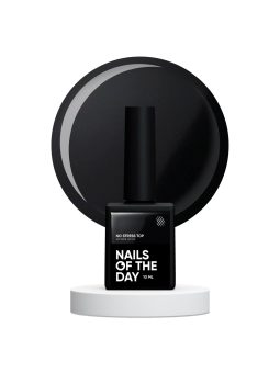 No Stress Top No Wipe NAILSOFTHEDAY – Lustrzany Top Hybrydowy Bez Przemywania