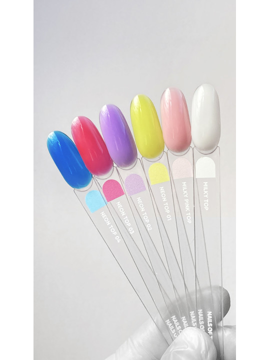 Milky Pink Top NAILSOFTHEDAY – Mleczno-Różowy Top Hybrydowy Bez Warstwy Dyspersyjnej