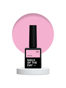 Bottle Gel 03 NAILSOFTHEDAY – Profesjonalny Różowy Żel Budujący