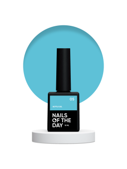 Bottle Gel 05 NAILSOFTHEDAY – Profesjonalny Błękitny Żel Budujący