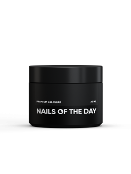 Premium Gel Clear NAILSOFTHEDAY – Przezroczysty Żel Budujący do Paznokci