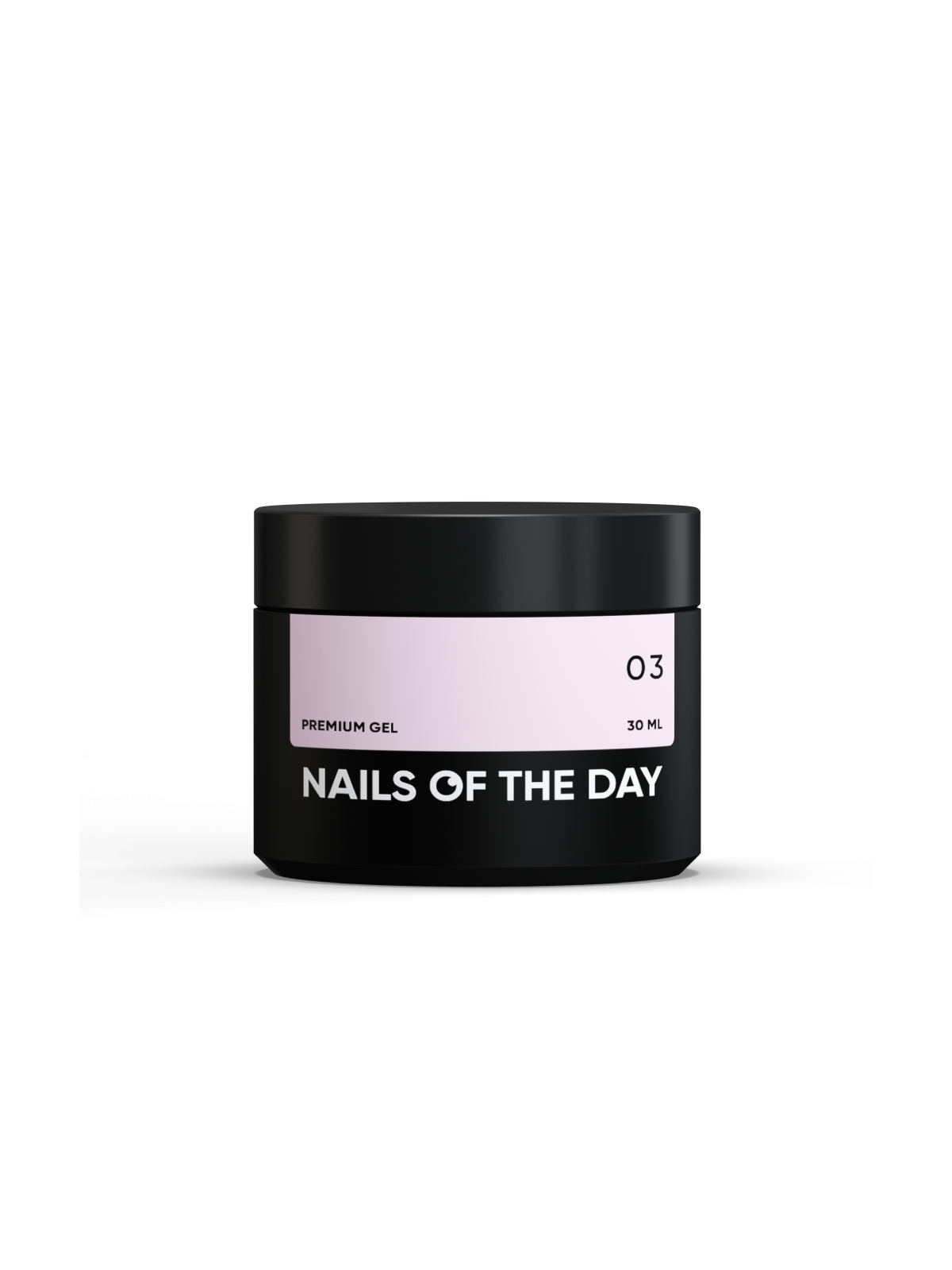 Premium Gel 03 NAILSOFTHEDAY – Kryjący Mleczno-Różowy Żel Budujący do Paznokci
