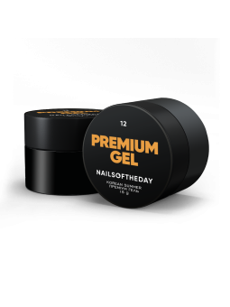 Premium Gel 12 NAILSOFTHEDAY – Kryjący Pomarańczowy Żel Budujący do Paznokci