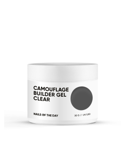 Camouflage Builder Gel Clear NAILSOFTHEDAY – Przezroczysty Żel Budujący