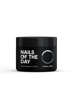 Polygel Clear NAILSOFTHEDAY – Przezroczysty Akrylożel do Przedłużania i Modelowania Paznokci