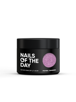 Polygel Shimmer 04 NAILSOFTHEDAY – Różowy Akrylożel z Drobinkami do Przedłużania i Modelowania Paznokci