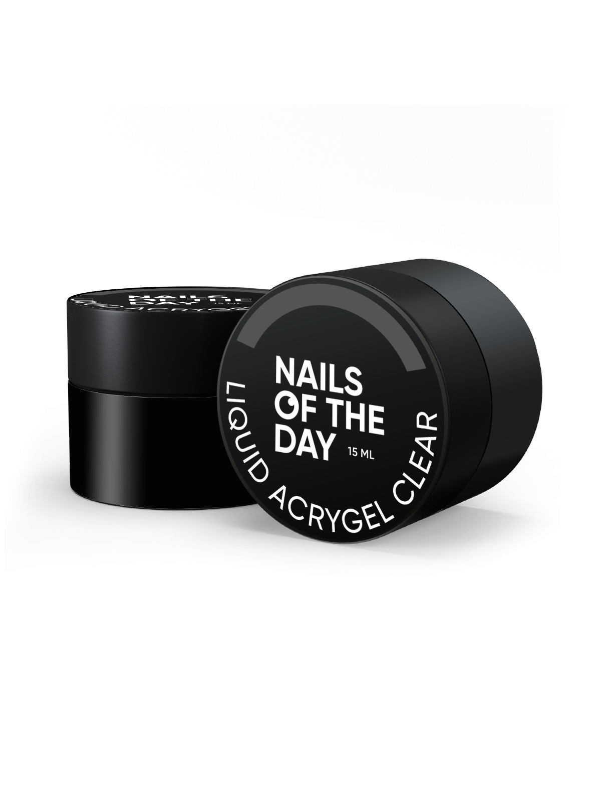 Liquid Acrygel Clear NAILSOFTHEDAY – Przezroczysty Akrylożel do Przedłużania i Wzmocnienia Paznokci