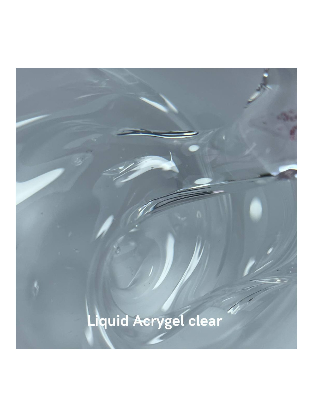 Liquid Acrygel Clear NAILSOFTHEDAY – Przezroczysty Akrylożel do Przedłużania i Wzmocnienia Paznokci