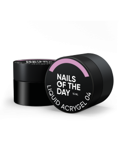 Liquid Acrygel 04 NAILSOFTHEDAY – Różowy Akrylożel do Wzmocnienia i Przedłużania Paznokci