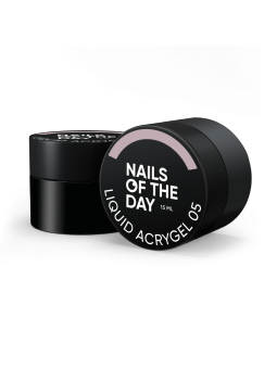 Liquid Acrygel 05 NAILSOFTHEDAY – Zgaszony Różowy Akrylożel do Wzmocnienia i Przedłużania Paznokci