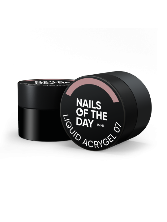 Liquid Acrygel 07 NAILSOFTHEDAY – Nude Akrylożel do Wzmocnienia i Przedłużania Paznokci