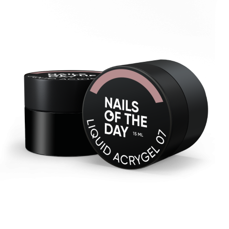 Liquid Acrygel 07 NAILSOFTHEDAY – Nude Akrylożel do Wzmocnienia i Przedłużania Paznokci