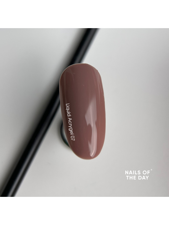 Liquid Acrygel 07 NAILSOFTHEDAY – Nude Akrylożel do Wzmocnienia i Przedłużania Paznokci