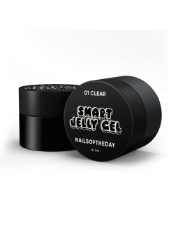 Smart Jelly Gel 01 NAILSOFTHEDAY – Przezroczysty Budujący Żel-Galaretka do Paznokci