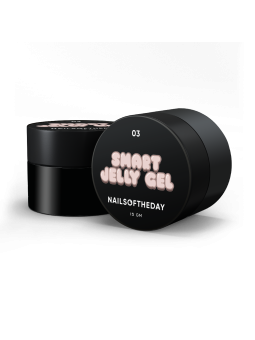 Smart Jelly Gel 03 NAILSOFTHEDAY – Beżowy Budujący Żel-Galaretka do Paznokci