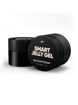 Smart Jelly Gel 09 NAILSOFTHEDAY – Mleczno-Beżowy Żel-Galaretka do Modelowania Paznokci