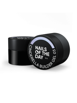 Cinderella Builder Gel 03 NAILSOFTHEDAY – Fioletowy Żel Budujący z Perłowym Połyskiem
