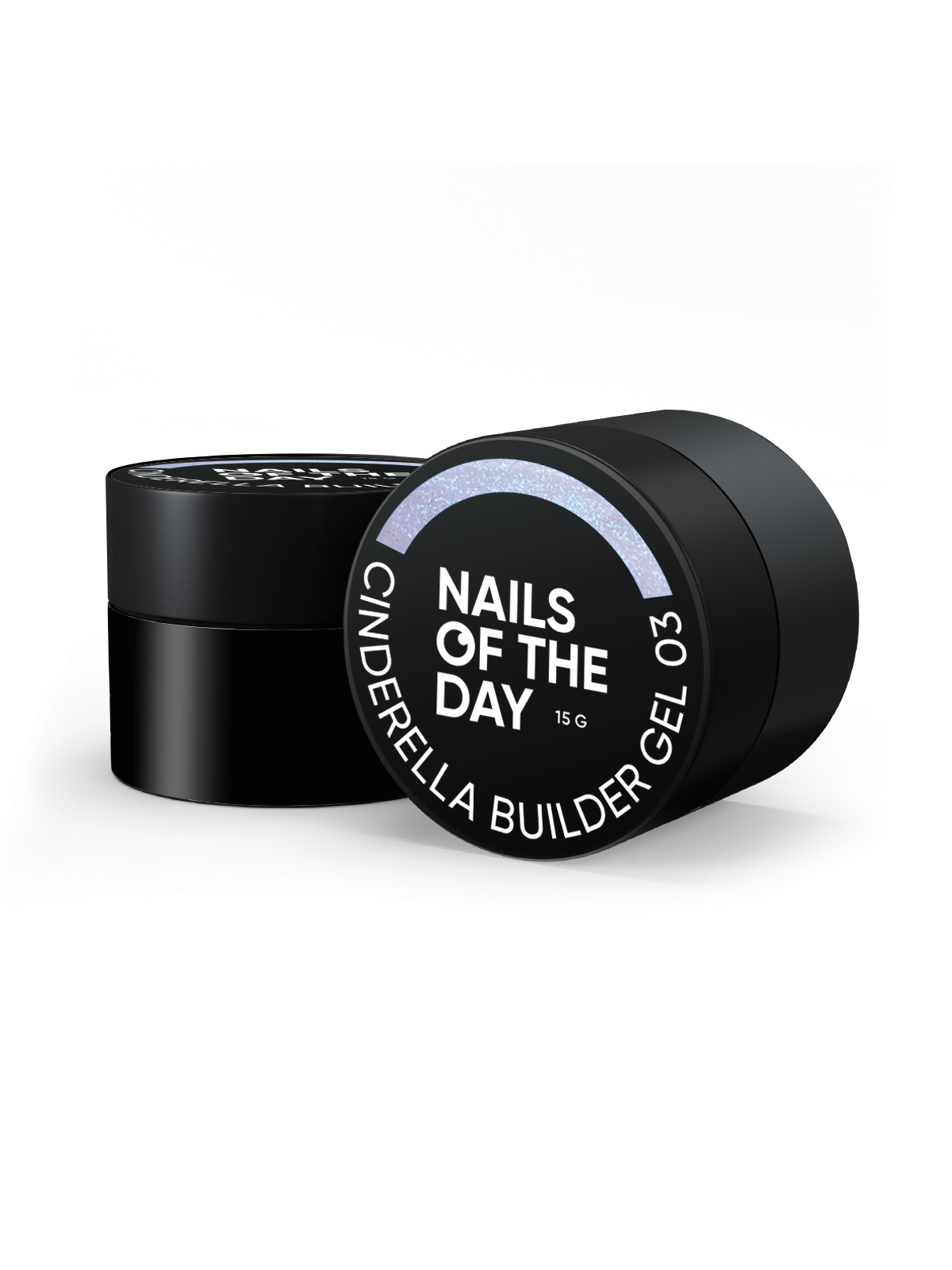 Cinderella Builder Gel 03 NAILSOFTHEDAY – Fioletowy Żel Budujący z Perłowym Połyskiem